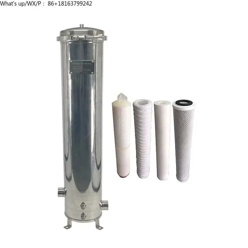 

High Flow 40 Inch Multi Cartridge Filter Housing SS316L Water Filter Vessel for Chemical Industry