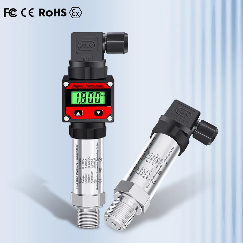 OEM Low Cost Industrial Ip65 0-10v Pressure Sensor 0.25% RS485 4-20mA Intelligent Pressure Transmitter Transducer for Liquid Gas
