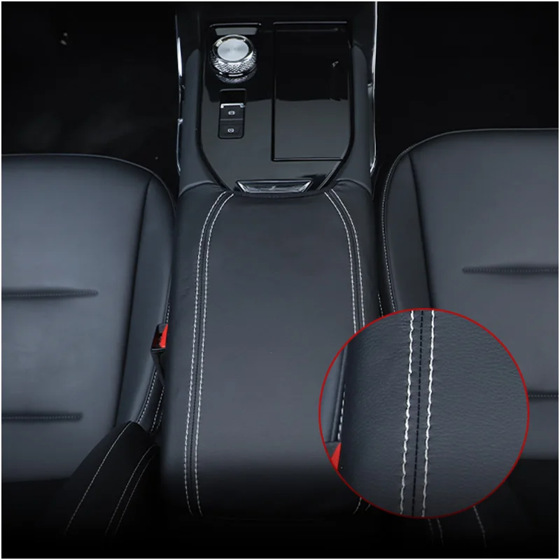 Car Armrest Console Cover Cushion Case Mat Pad Support Box Top Matte Liner Accessories for Haval H6 2021 2022 2023 2024 3TH