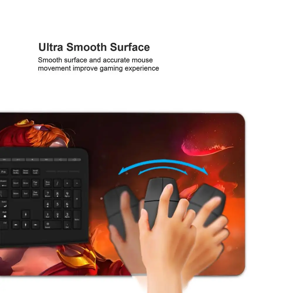 Dota 2 أنيمي ماوس الوسادة سرعة ألعاب الكمبيوتر كاملة كبيرة ماوس الوسادة Xxl ماوس الألعاب ماوس حصيرة لوحات المفاتيح اكسسوارات الجدول الحصير XL