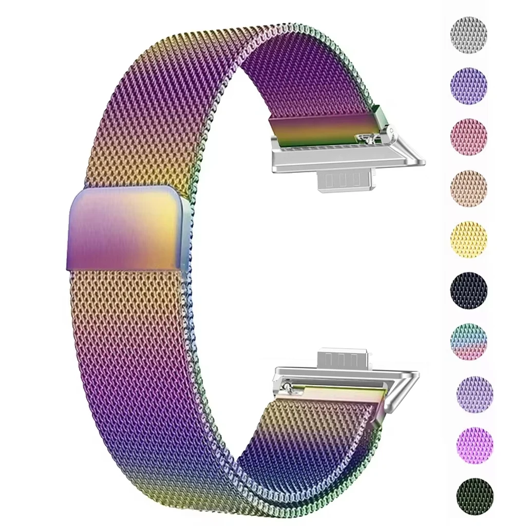 

Миланский ремешок-петля для часов Huawei, подходит для умных часов 3, браслет для часов Huawei fit3, сменный металлический ремешок, аксессуары