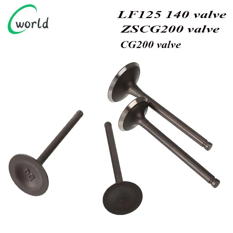 

Клапан мотоцикла ZSCG200, клапан LF125, клапан CG200, подходит для аксессуаров для выпускных клапанов мотоцикла