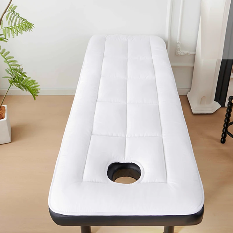 Thickened Bed Cushion For Beauty Mattress Anti Slip Thickened And Warm Mattress With Face Hole For Beauty Salon Massage Bed