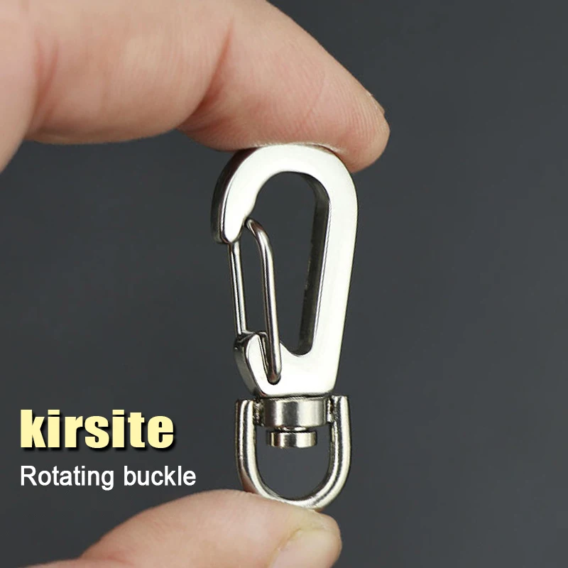 1/10 قطعة حقيبة الظهر الربيع الصغيرة المشابك سبائك الزنك Carabiners بقاء تسلق EDC خطاطيف قافلة مفاتيح مشبك كليب لمفاتيح السيارة