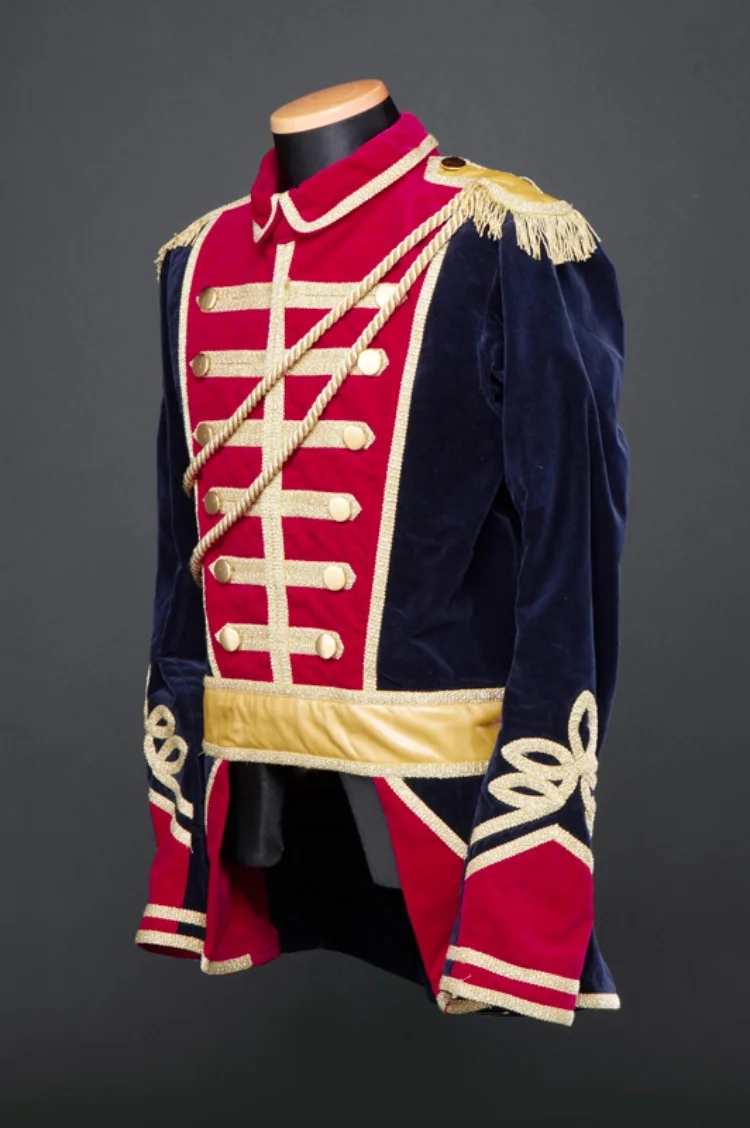 Victorian Royal Court Noble Officer Soldier Jacket Medieval Theatre The Ballet Musical Military Parade Walking Uniform Coat