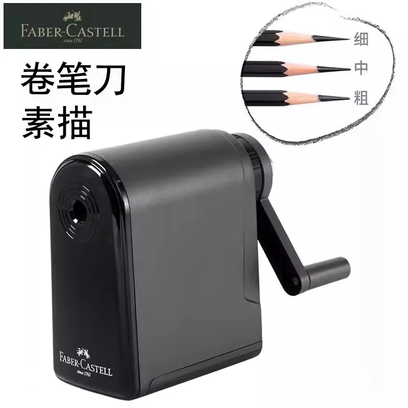 

Faber Castell Art Long Sketch Point Pencil Sharpener Manual for Art Charcoal Artists Drawing/Sketching Pencils Adjustable Points