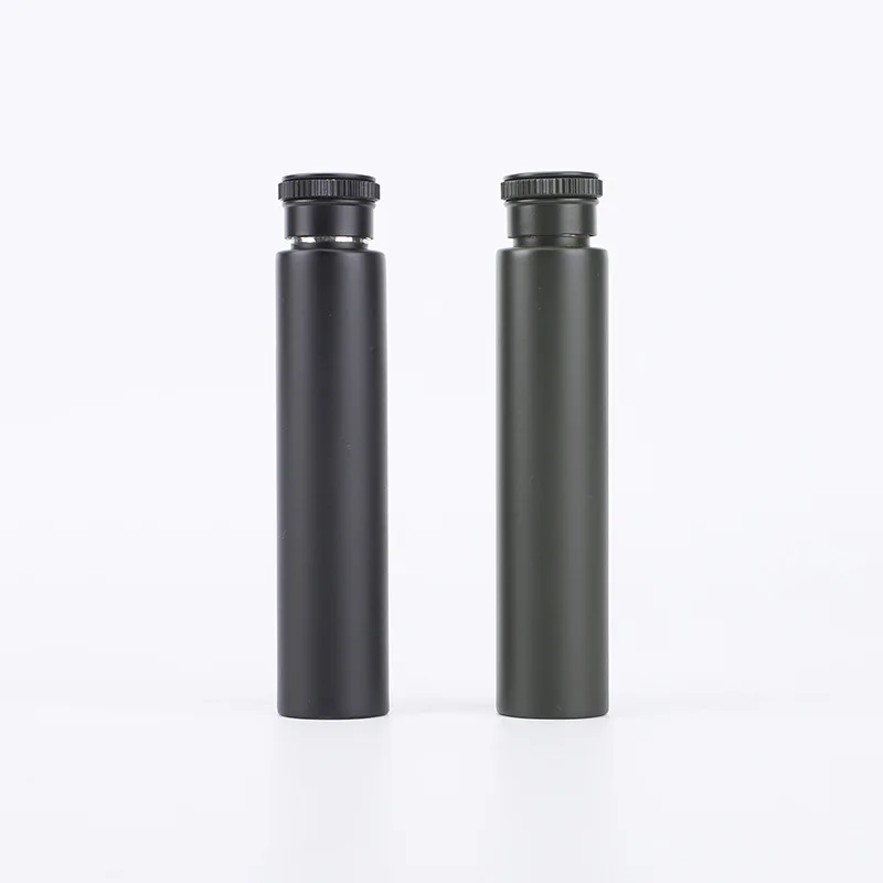 Mini Portable Stainless Steel Tube Pocket Hip Flask Discreet Liquor Bottle for Whiskey Rum Vodka - Men's Compact Alcohol Contain