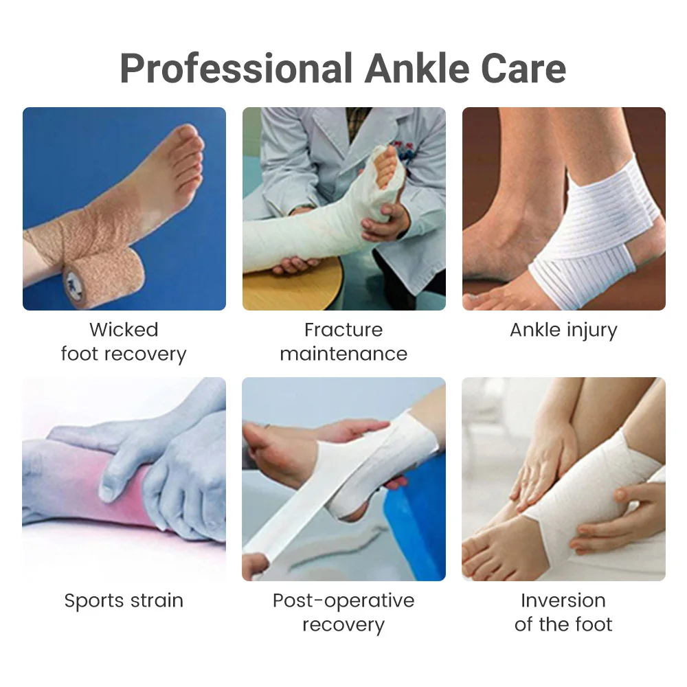 Ankle Support Ankle Fixing Supporter Boots Braces Sprain Fallen Foot Orthosis Achilles Tendon Ligament Protector Joint Fixation