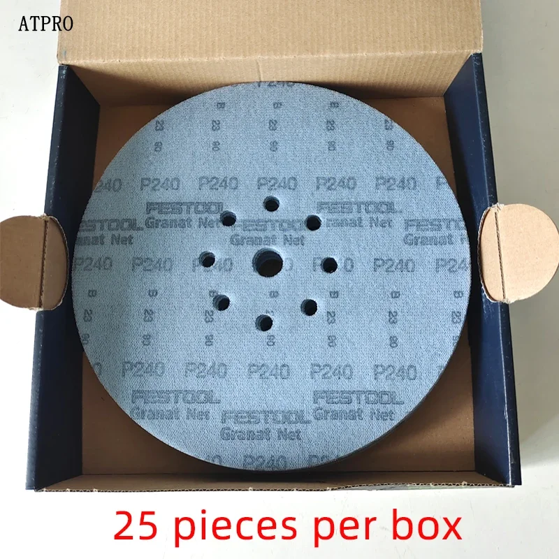 240 grão FESTOOL azul 9 polegadas 225mm lixa parede moagem 203318 granada