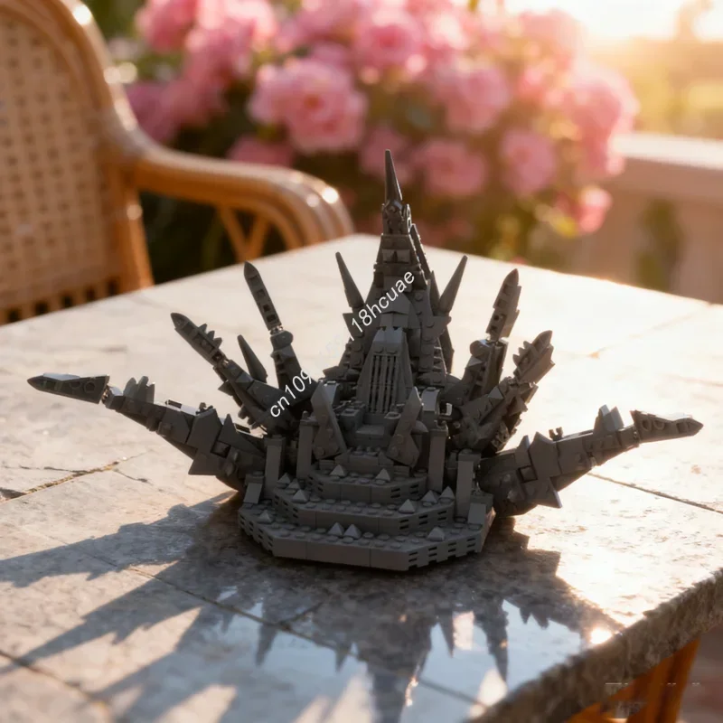 636 деталей MOC SW: Ситч на троне, Звездные войны, UCSed, конструктор, строительные блоки, DIY, креативный подарок на праздник, день рождения