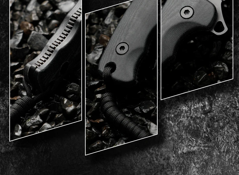 Hochwertige feststehende Messerklingen, Outdoor-Messer, Campingmesser mit hoher Härte und Scheiden, kleine Messer, Geschenke für Männer. – Detail 8