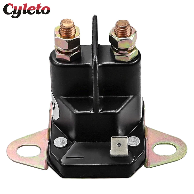 1/2 Cyleto 12V Starter Solenoid Relay for Stens 435-700 Husqvarna 539101714 Trombetta 812-1221-211 854-1221-210 93265-9 93265WR