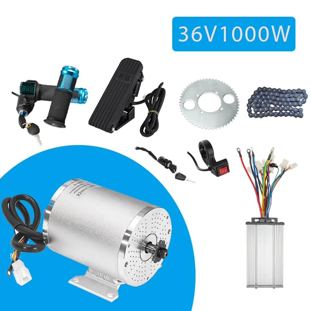 Kunray72V 3000W Brushless DC Motor Kit 1000W/2000W Engine Motorcycle E-Bike DIY Part Conversion Kit