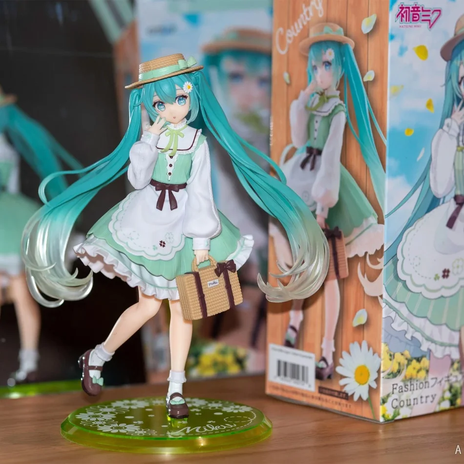 Fashion Hatsune Miku Country Anime Figure Toys Action Figurine PVC Model Collection Doll Birthday Gift Decorative Toy view 4