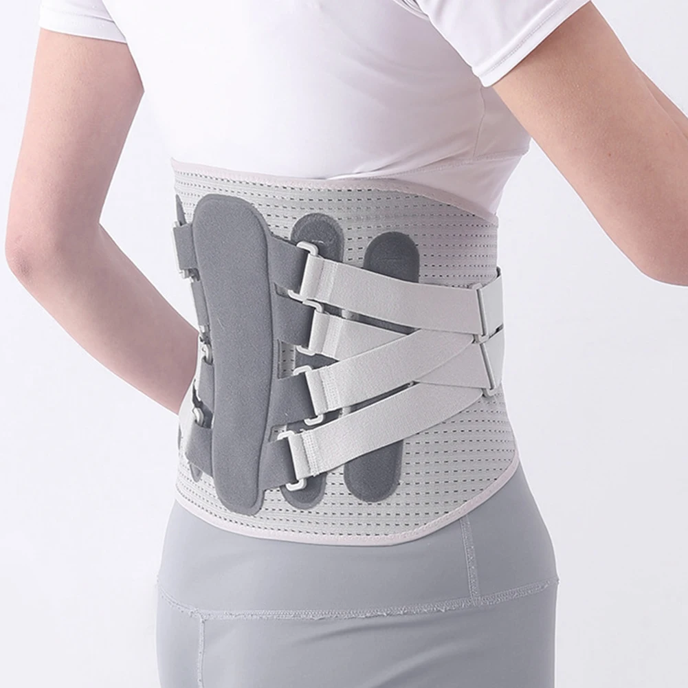 

Back Support Belt Spine Support Corset Ergonomic Waist Brace Breathable Back Support Brace Adjustable for Men Women