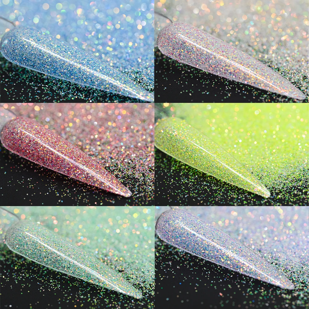 10g Each Bag Extra Fine Resin Glitter Nail Arts Craft Glitter for Tumblers Festival Decoration Eyeshadow Makeup Nail Art Sequins