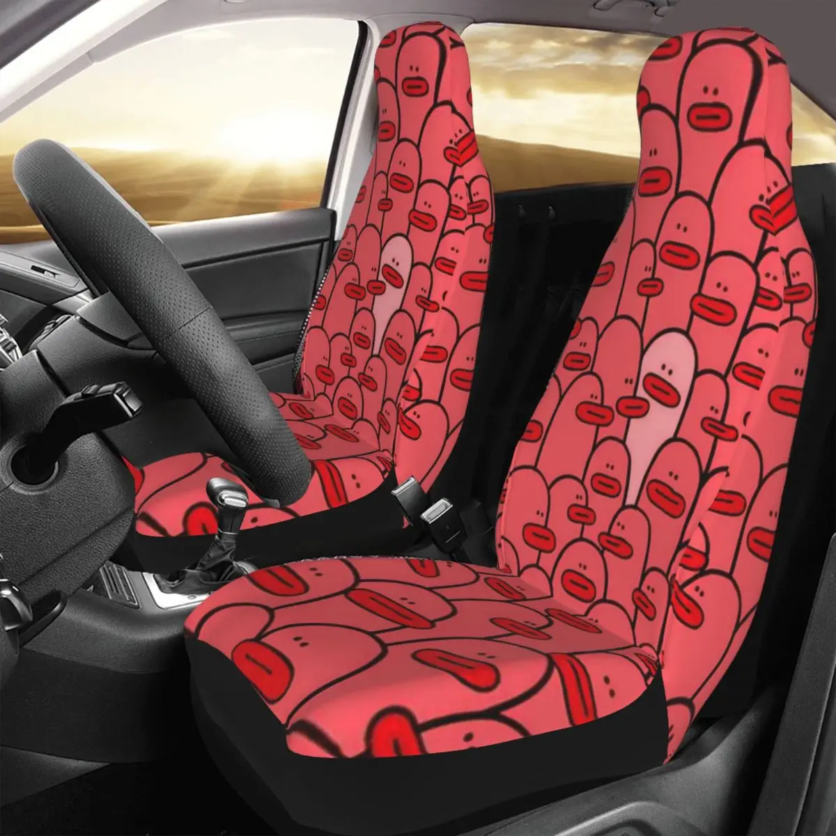 

Be The One Odd Duck Car Seat Cover Custom Printing Universal Front Protector Accessories Cushion Set