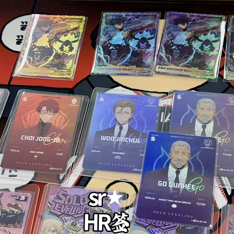 

Genuine Solo Leveling Card Polaroid Series Sung Jin-Woo Cha Hae-In Comics Character Anime Collection Cards Toys Gift