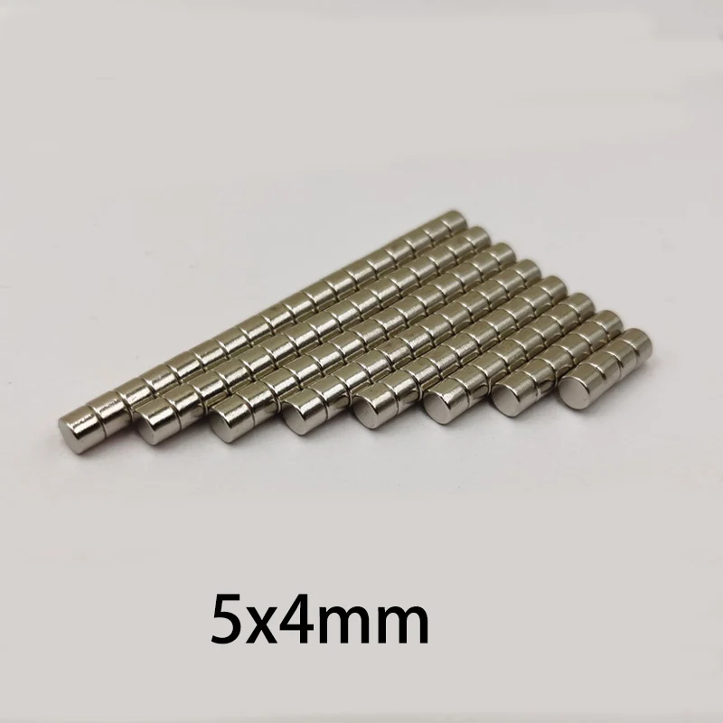 10/20/50pcs 5mm x 4mm Hypoallergenic Magnet Clasps - Titanium Plated Magnets for Earrings/Necklaces