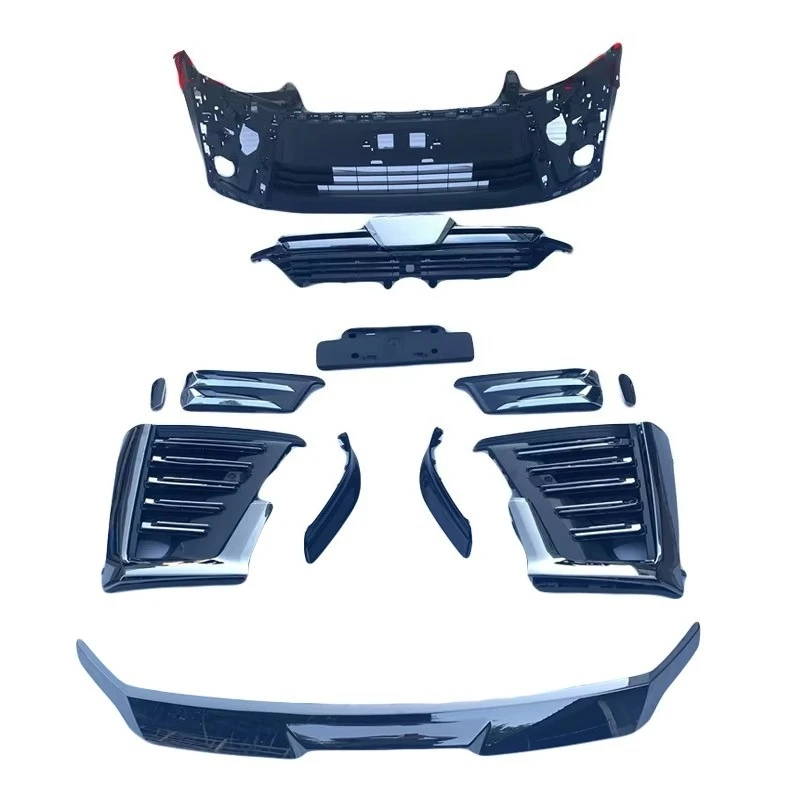

Car Accessories Front Bumper Face Kit For Vellfire 2018 2019 2020 Body Kits Upgrade SC Front Bumper