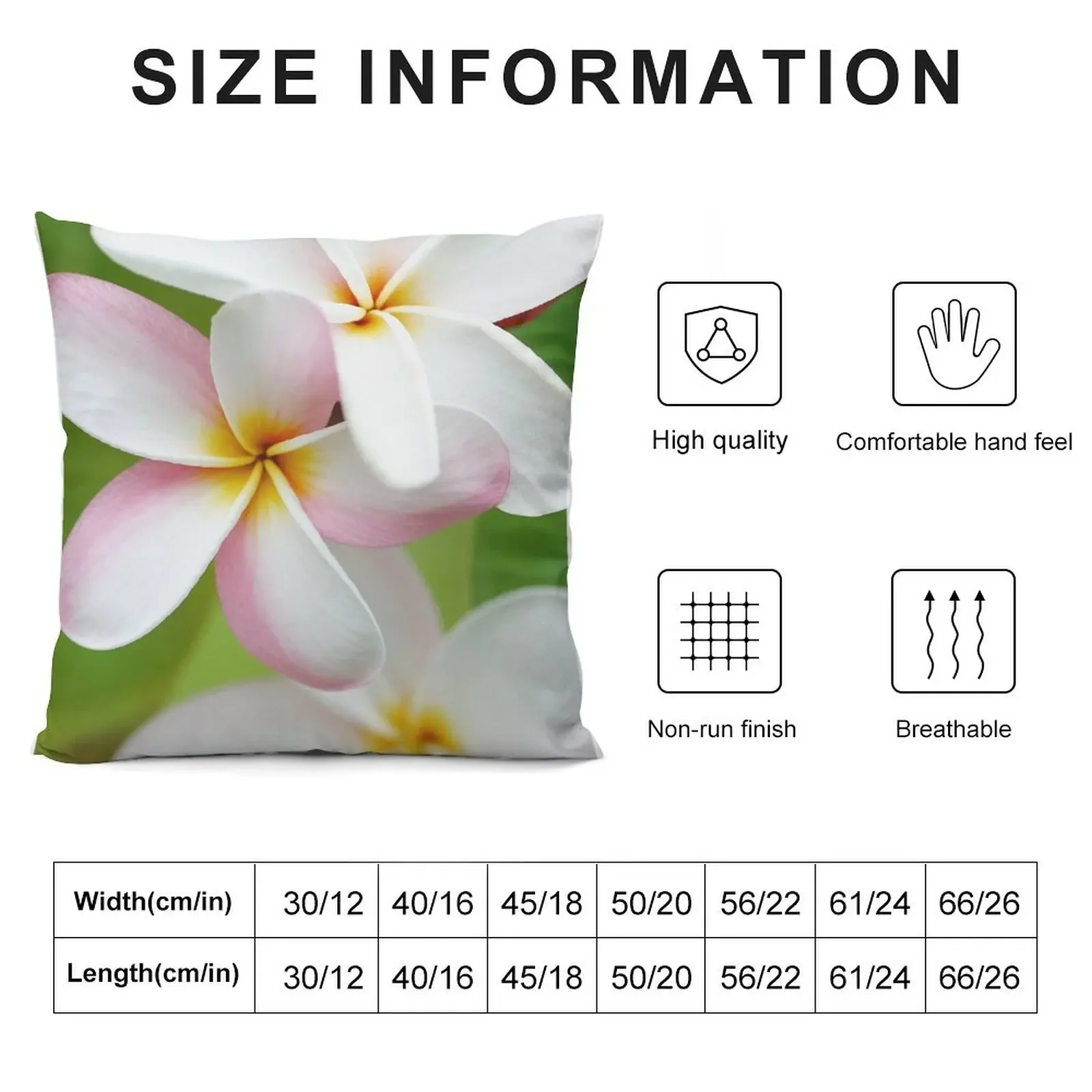 Plumeria Pink White Frangipani Tropical Hawaiian Flower Floral Fine Art Throw Pillow Anime pillow