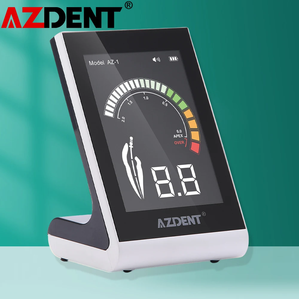 Azdent Dental Endo Apex Locator New Color Display Dentist Endodontics Root Canal Measurement Located Instruments Dentistry Tools