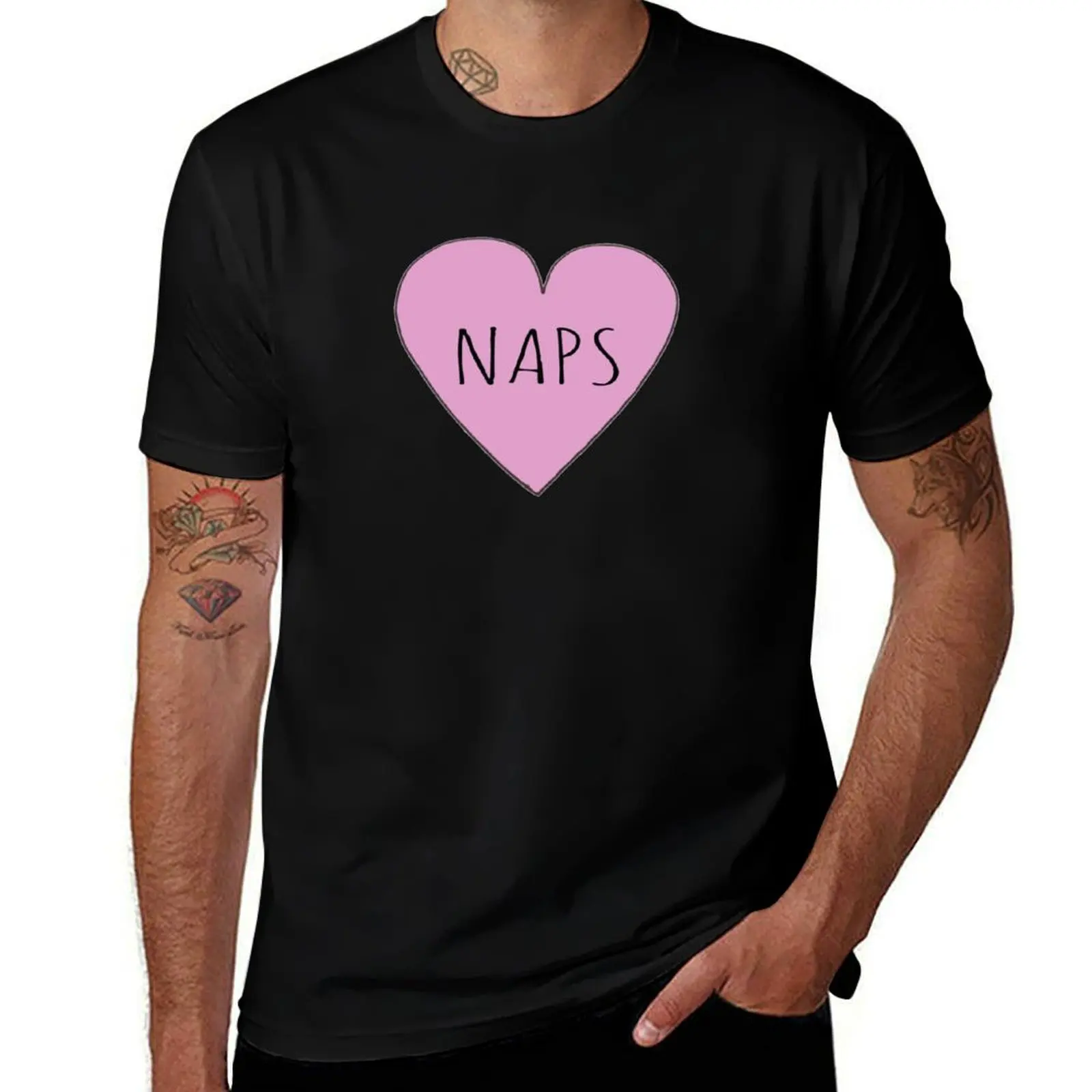 I LOVE NAPS T-Shirt Daily Wear Print T-Shirt