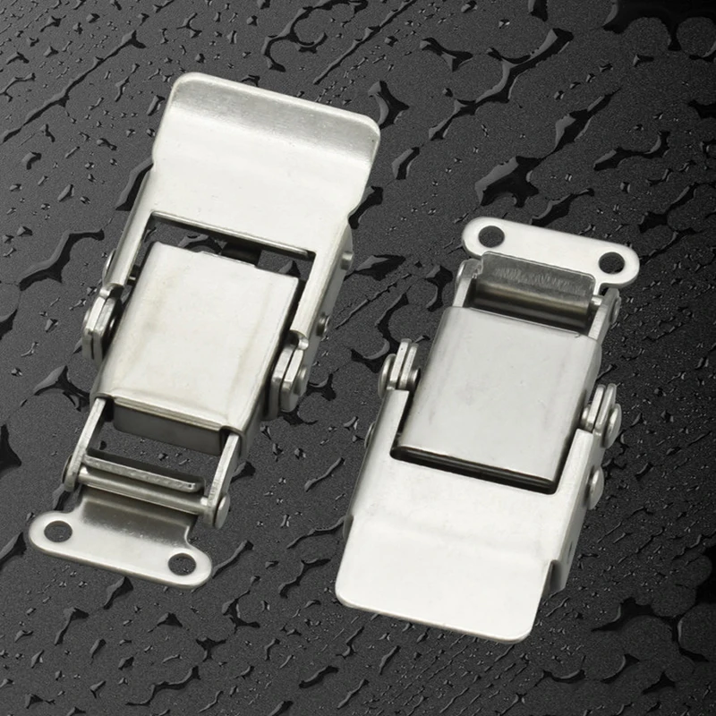304 Stainless Steel Box With Qiaoton Spring Buckle Industrial Solid Lock Buckle Suitable For Various Boxes And Sealing Equipment