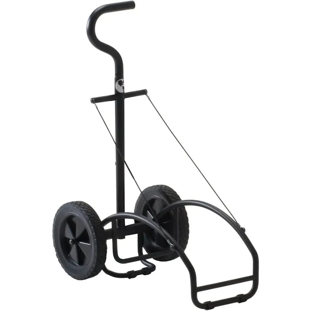 Massage Table Traveler Cart - Sturdy Platform with Large Rubber Wheels & Telescoping Handle / Fits Most Brands & Sizes