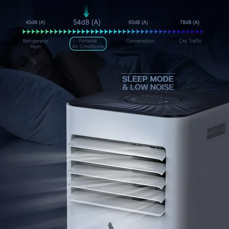 Air Future 10,000 BTU condizionatori d'aria portatili AC portatile con telecomando per camera a 450 piedi quadrati 3 in 1 condizionatore d'aria