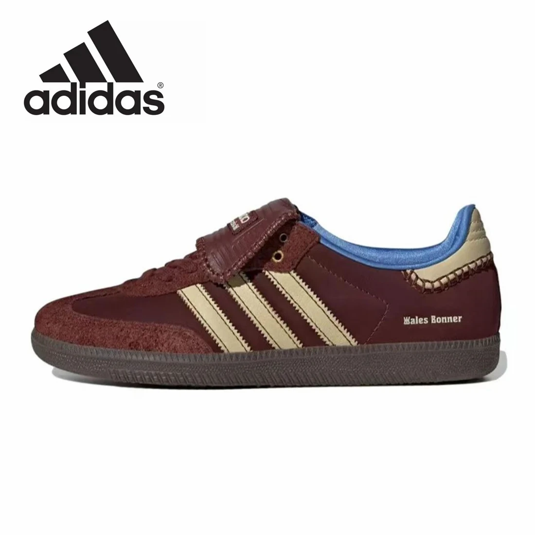 Adidas-zapatillas de entrenamiento de nailon Samba, zapatos de Gazelle, deportivos, informales, Retro, versátiles, Wales, Bonner, Fox, marrones,