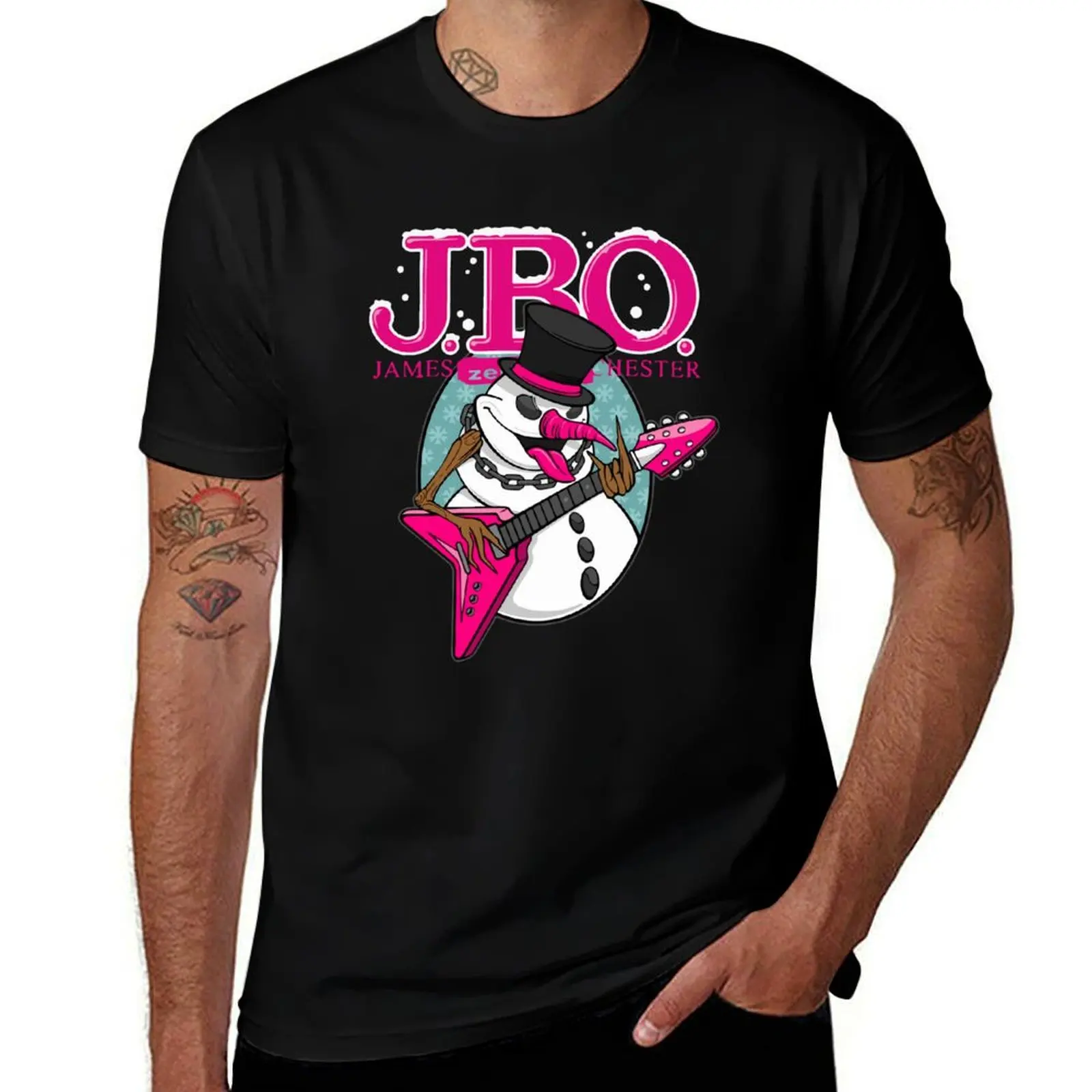 J.B.O Band T-Shirt plain basketball graphic tees oversizeds men t shirts