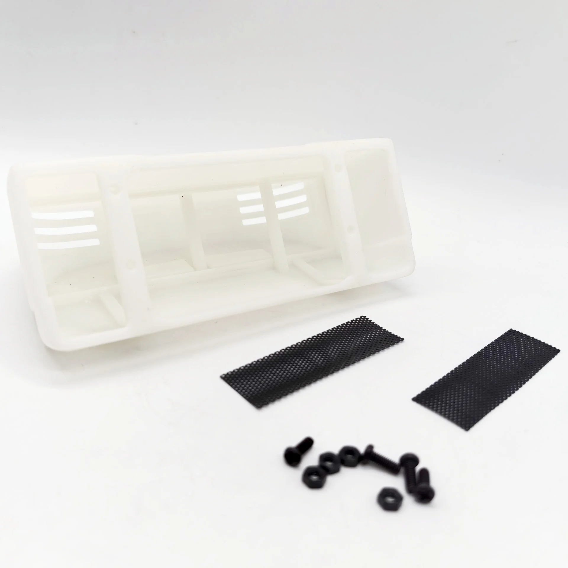 RC 1/14 Refrigerator Air Conditioner for Tamiya Hydraulic Excavator Loader Dump Truck for SCANIA MAN VOLVO Tipper DIY Parts