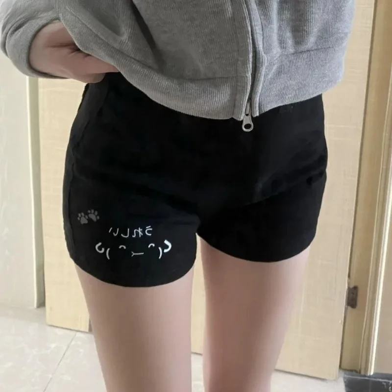 

Японские шорты для женщин, милые брюки Cortos De Mujer, новые брюки, повседневные модные летние женские шорты с мультяшным принтом, 2026