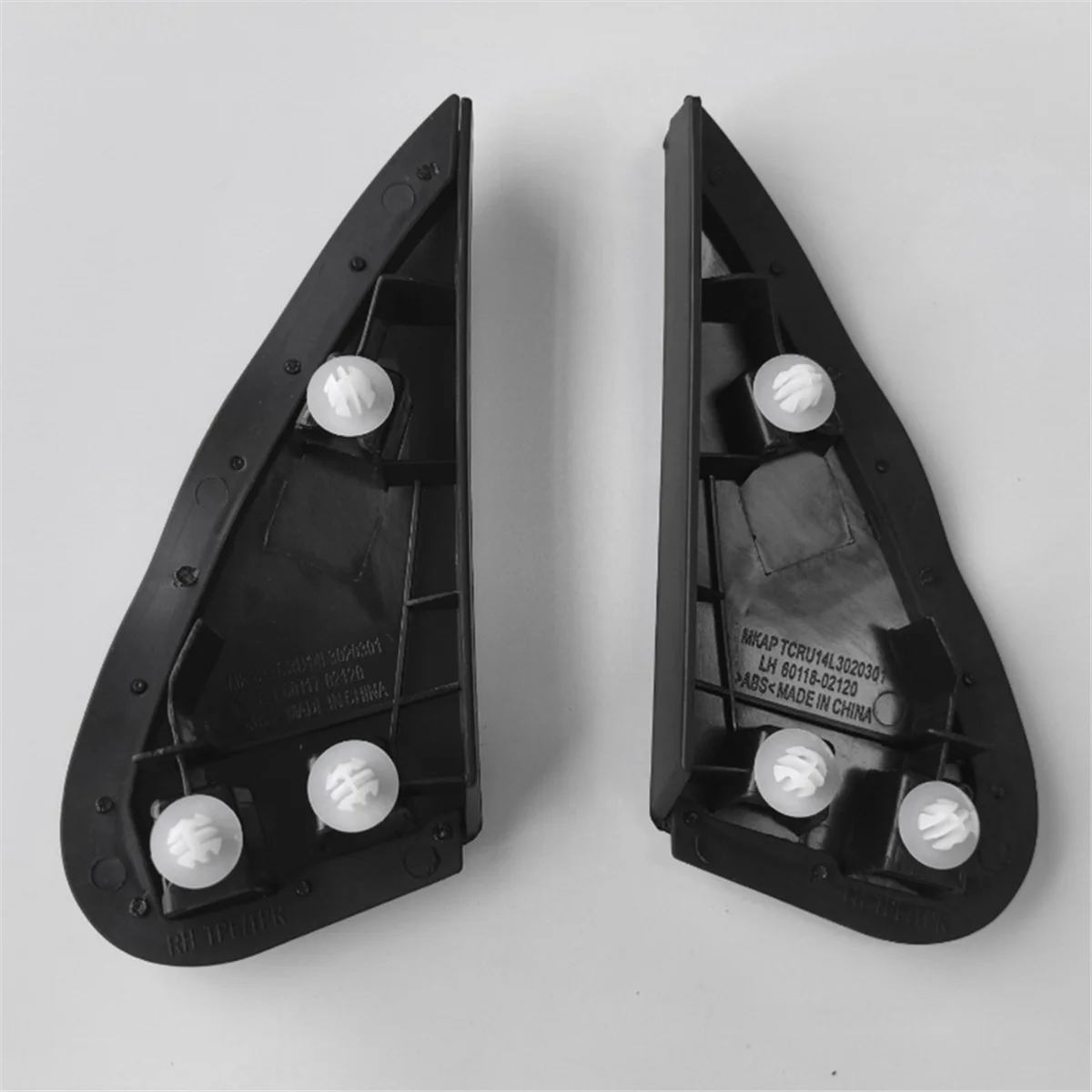 

L+R Rearview Mirror Triangle Door Side Mirror Triangle Cover Trim for Toyota Corolla 2014-2018 60118-02120 60117-02120—L48A