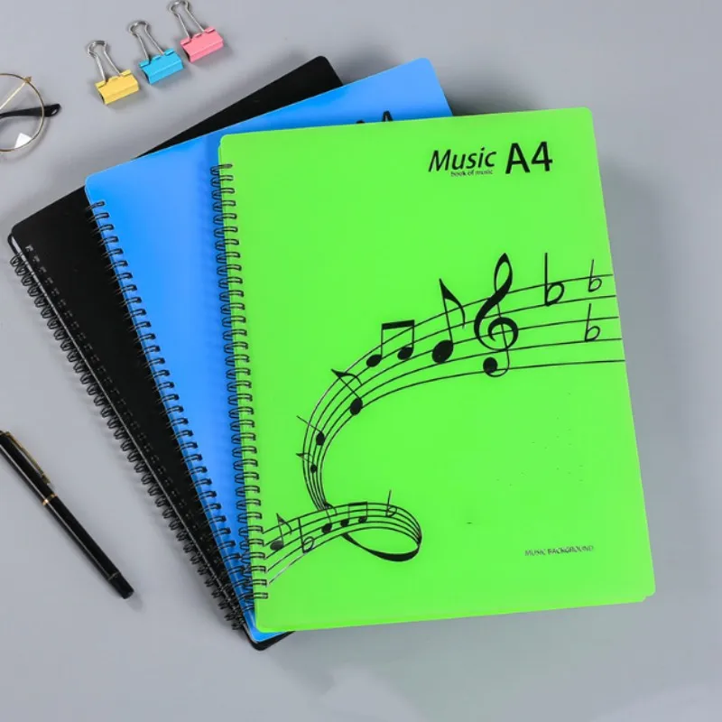 

New 30 Pages Multi-layer Music Folder File Plastic Budget Binder Filing Products Documents Bag A4 Piano Book Desk Organizer