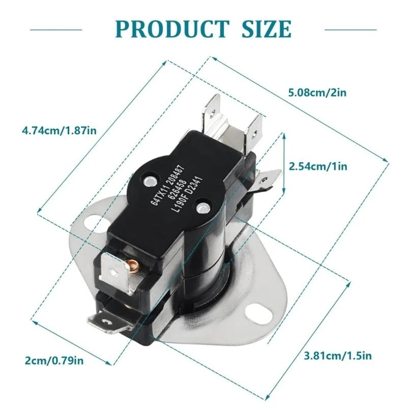  High Sensitivity Limit Control Switches for Furnaces Heaters Circuit Protective