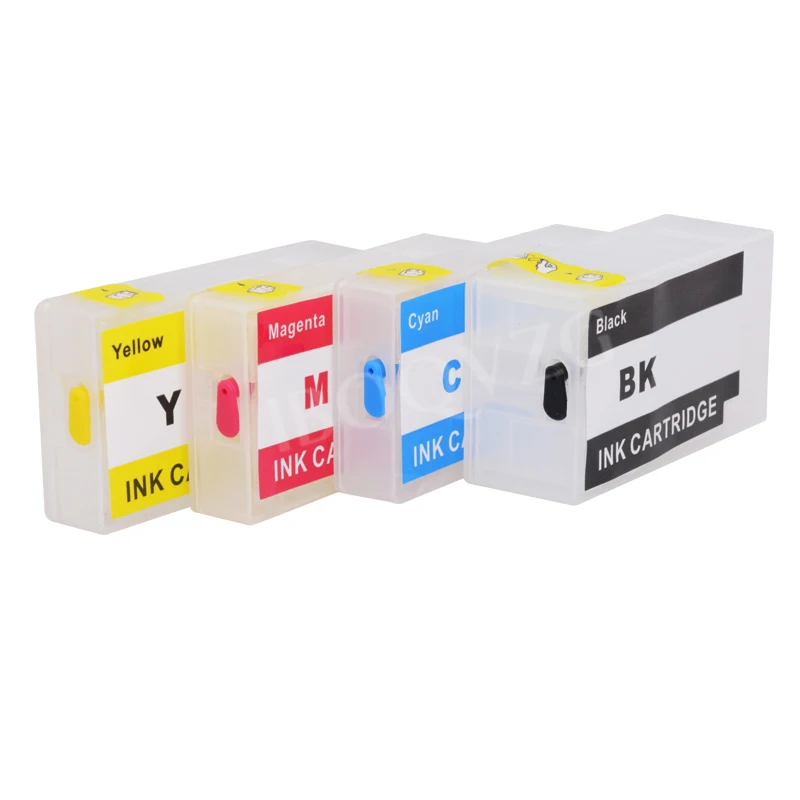 IBOQVZG 4Colors PGI-1500 PGI1500 Refillable Ink Cartridge For Canon MAXIFY MB2050 MB2350 MB2150 MB2750 Printer With ARC Chip