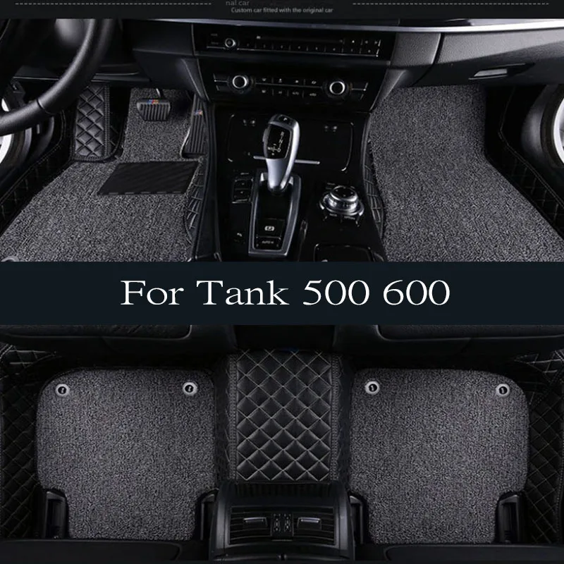 

Car Floor Mat For Tank 500 600 2021 2022 2023 2024 Waterproof Foot Pad TPE Boot TPE Mat LHD High Quality Carpet Auto trunk mat