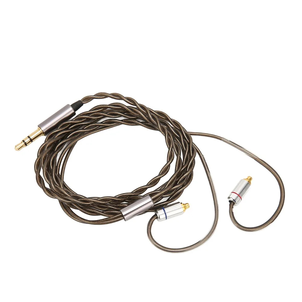 3.5mm Plug MMCX to 3.5mm Earphone Cable Low Noise 120cm/3.9ft Earbuds Upgrade Wire for Sennheiser IE300 IE600 IE900