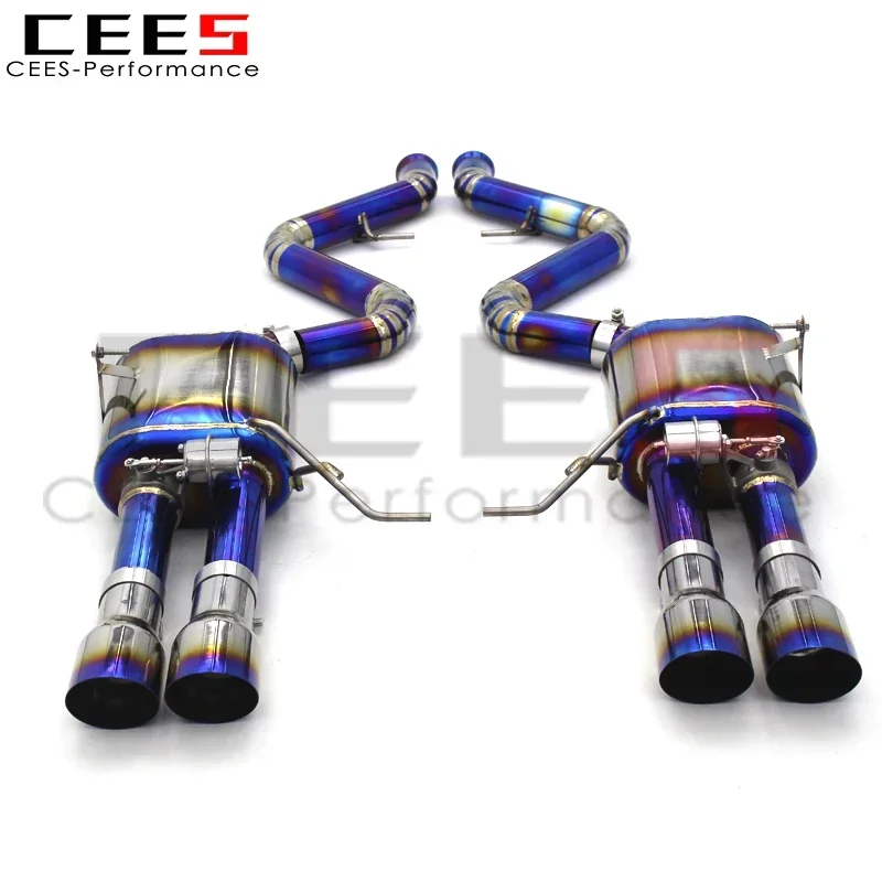 

CEES Axle Exhaust Pipe Muffler System for BMW M3 E90/E92/E93 4.0L 2008-2013 Performance Titanium Exhaust Valve Control Assembly