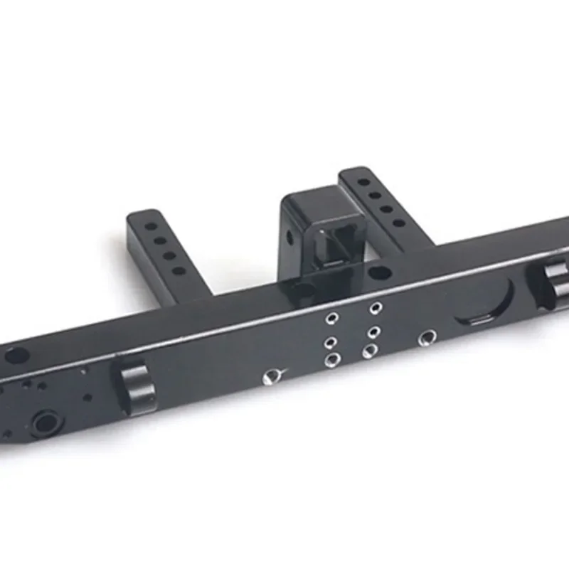 

Aluminum Bull Bar TRX4 Classic Front Rear Bumper with Winch Tow Hook Mount for 1/10 RC Crawler TRX-4 Defender Upgrade