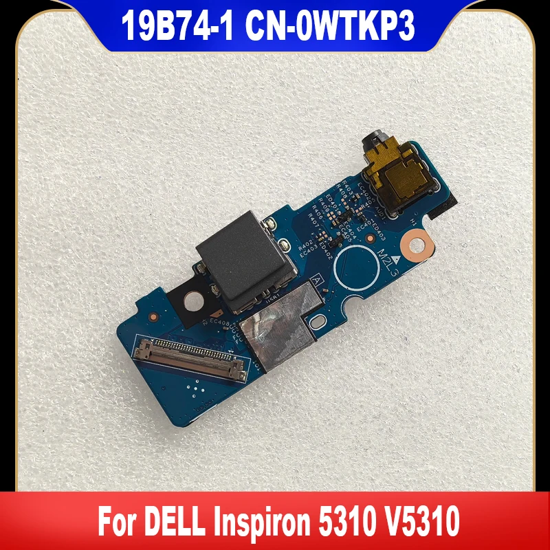 Placa de interruptor Original para ordenador portátil DELL Inspiron 5310 V5310, placa USB WTKP3 CN-0WTKP3, alta calidad, 100% probado, 19B74-1 0WTKP3