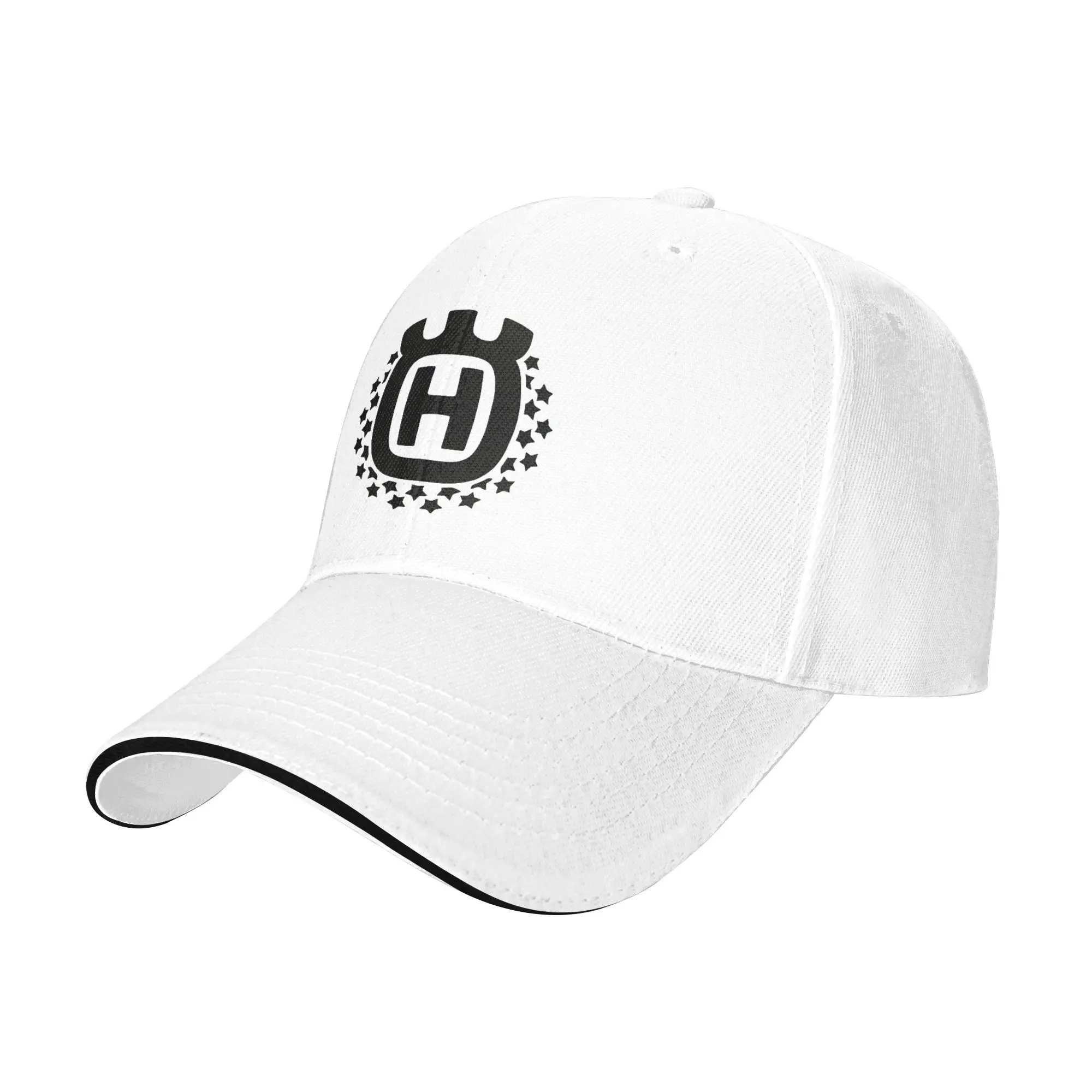 Summer Husqvarna Print Baseball Cap  Running Hippie Fashion Custom DIY Sun Trucker Hat Unisex Men Sun-Proof Snapback Cap