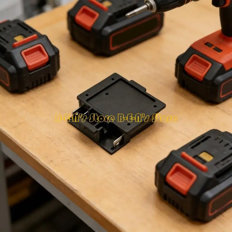 Y1AD Copper Lithium Batteries Terminals Adapters 3Prong Battery Connector For Power Tool Stable Current Transmission Supply