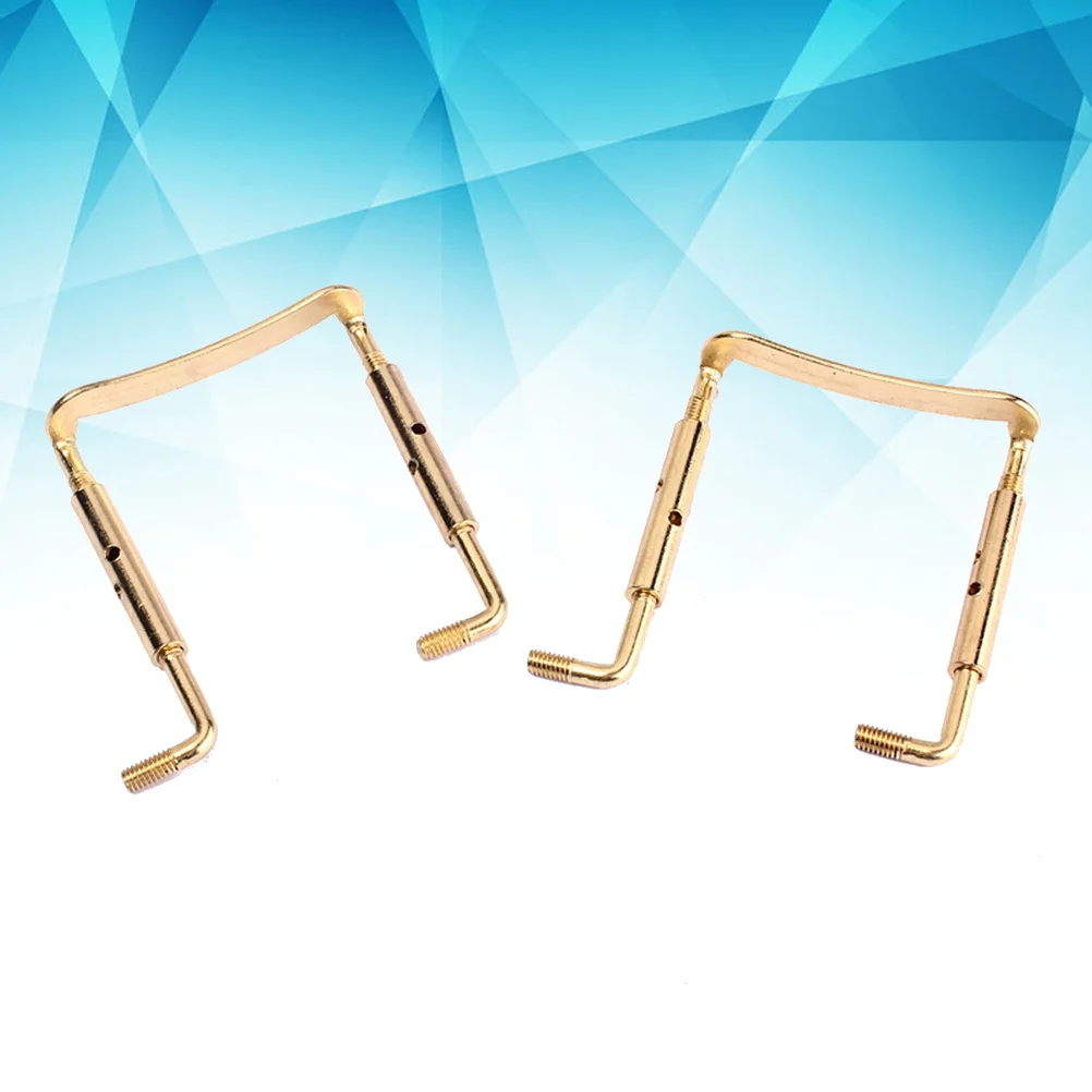 

Violin Screw Shoulder Pad for 4/4 Pegs Rest Accessories Small Chin Fittings Parts Cases Cushion Tuner Support