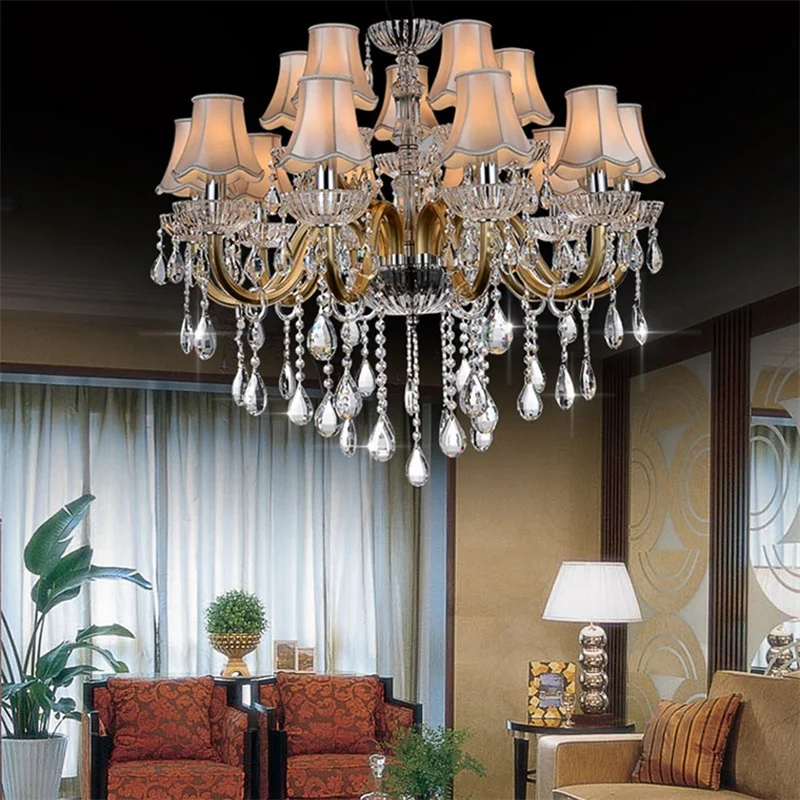 SOFEINA European Style Chandelier Lamp LED Pendant Lighting Luxury Decorative Fixtures for Home Hall