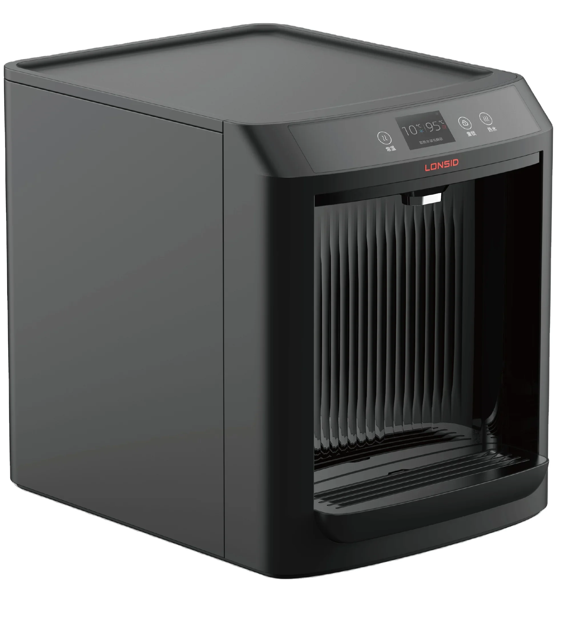

Versatile Tabletop Water Dispenser with Compressor Refrigeration and Full Color Screen
