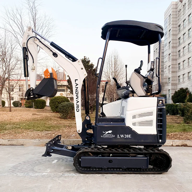 

2 Ton Mini Excavators CE EPA Kubota Engine LW20E mini Digger tools Farm Small Excavator 1.5 Tons Machine Prices Mini Excavator