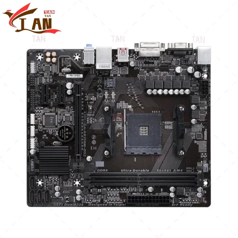 

Для GIGABYTE GA-AB350M-DS2 материнская плата B350 32 ГБ разъем AM4 DDR4 Micro ATX материнская плата 100% протестирована быстрая доставка TT